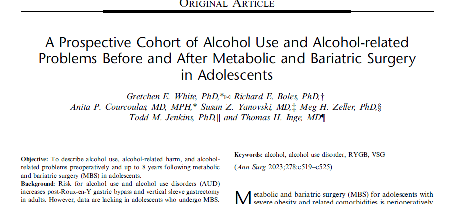 prospective cohort of alcohol