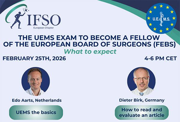 Become a fellow of the European Board of Surgeons (F.E.B.S.) - Limited Spots Available!